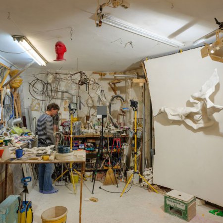 Jan Hooss – Draperie-Lampe